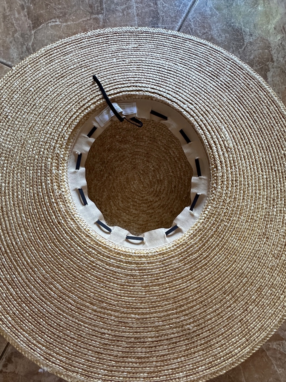 Rose Cherie INES hat Black - Picture 3 of 9